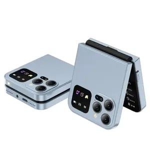 vintage  telephone hd screen mp4 player Device Touch Mini HD Screen MP3 Player A50 PRO 2.4" Foldable Flip Phone Dual SIM 1350mAh Type-C Charging Auto Call Record Speed Dial Magic Voice Unlocked Cellphone