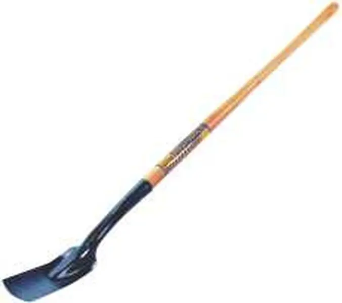 4 in. Trenching Shovel with Hardwood Handle, Clean-Out Shovel Head for Light Digging, Ideal for Gardeners, Shovel + Handle