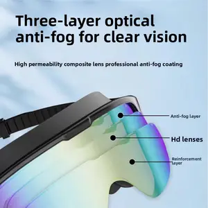 Large frame swimming goggles adult high definition anti-fog electroplated swimming glasses silicone anti-ultraviolet goggles