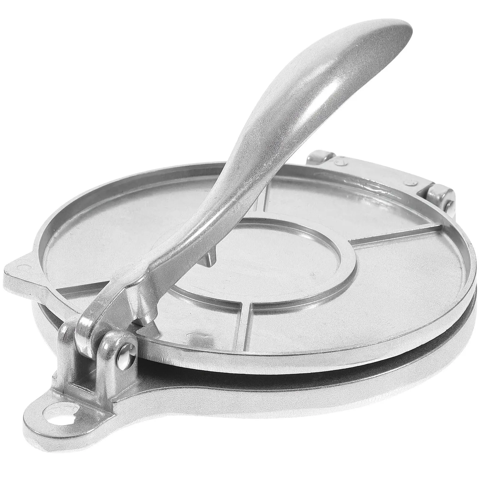6.5-Inch Aluminum Tortilladora Press| Tortilla Press, Flour Tortilla Press, Roti Press, Quesadilla Press, Taco Maker Kitchen Oil Utensils Corn Sturdy Machine Maker for Kitchen, Home Use