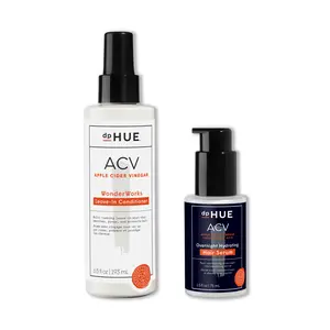 dpHUE ACV Wonderworks Leave-In and Overnight Hydrating Hair Serum Bundle Haircare Hydrate