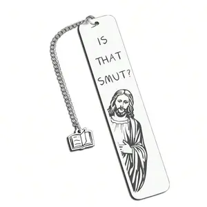 Is That Smut Bookmark Smutty Book Markers For Him Her Book Accessories For Women Men Funny Bookmark Gifts For Book Lovers Reader,Niche, Quirky-style Bookmark,Stainless Steel Humorous Bookmark