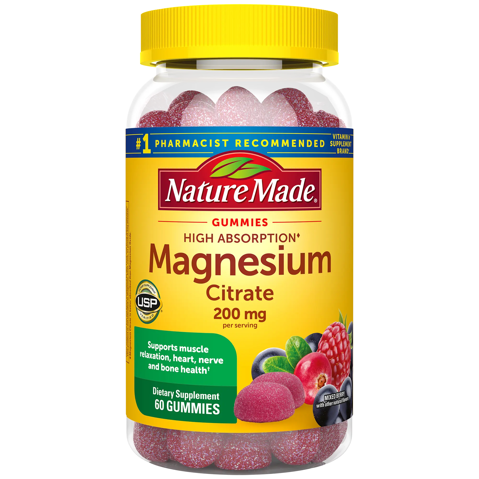 High Absorption Magnesium Citrate Gummies High Absorption Magnesium Citrate Gummies