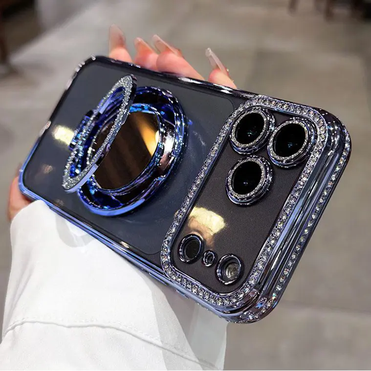 Blue Case+Blue Stand+Bracelet