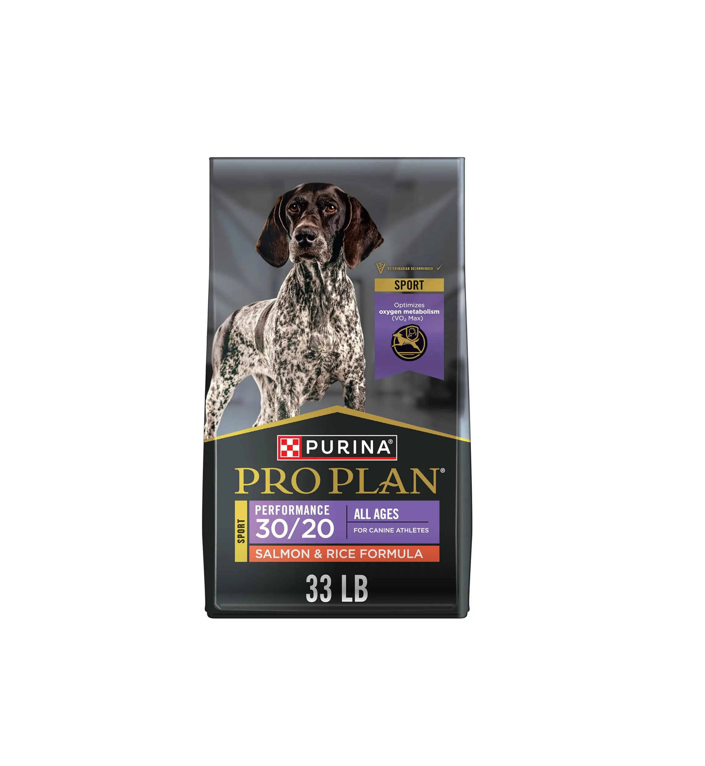 Purina Pro Plan High Protein Dog Food, Sport 30/20 Salmon and Rice Dog Food Dry Formula - 33 lb. Bag