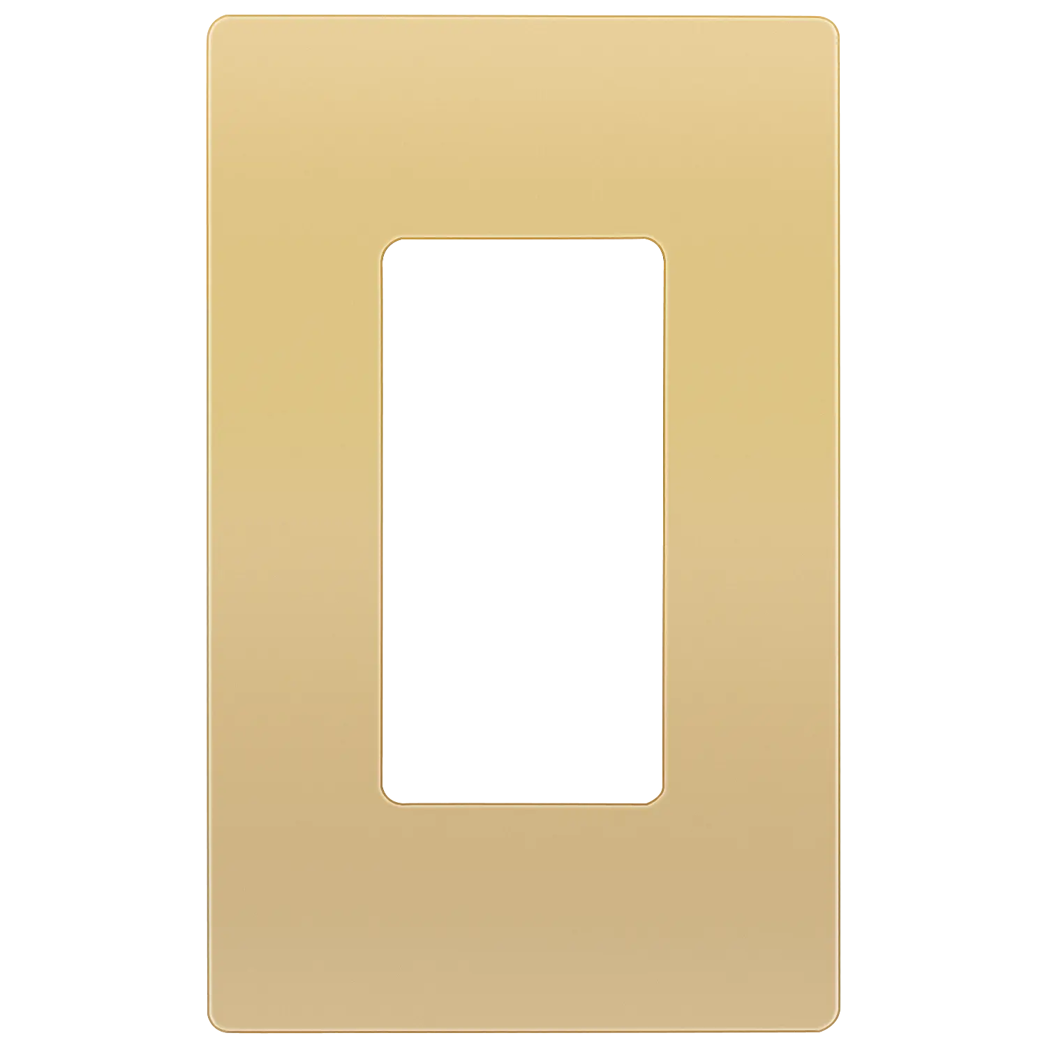 Enerlites - SI8831-GD Gold 1-Gang Screwless Wall Plate