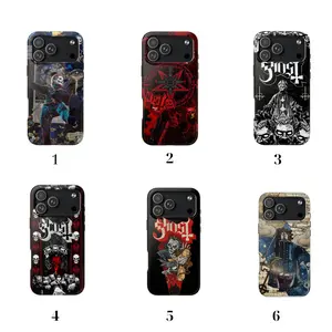 Ghost Phone Case for iPhone For Samsung, Phone Accessories, Cute Phone Case, Fashion Case, Perfect Gift for HerHim, Phone Case for iPhone, Creative Dual Layer Case