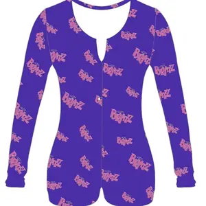 Bratz Onesie Nightwear Womenswear Loungewear Long Sleeve Homewear