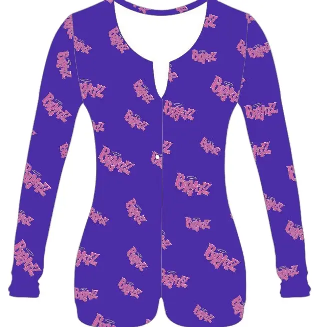 Bratz Onesie Nightwear Womenswear Loungewear Long Sleeve Homewear