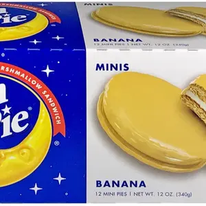 Mini Moon Pies 12ct Box (Pack of 1) (Banana)