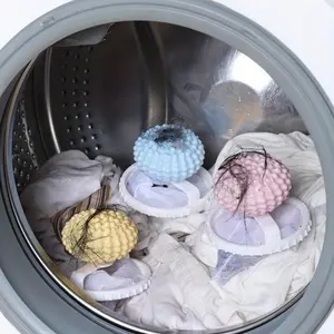 3pc Washing Machine Pet Hair Remover Filter Bag, Home Pet Fur Catcher Washing Ball, Captures Floating Hair and Debris, Laundry Balls