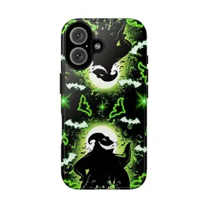 Couple Oogie boogie Phone Case, Halloween Horror Gift