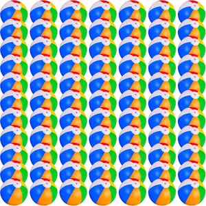 Inflatable Beach Ball, Large Rainbow Beach Ball Bulk, Inflatable Pool Toys for Party Supplies Decorations, Adults Kids Birthday Luau Summer Beach Water Games Beachballs Party Favors