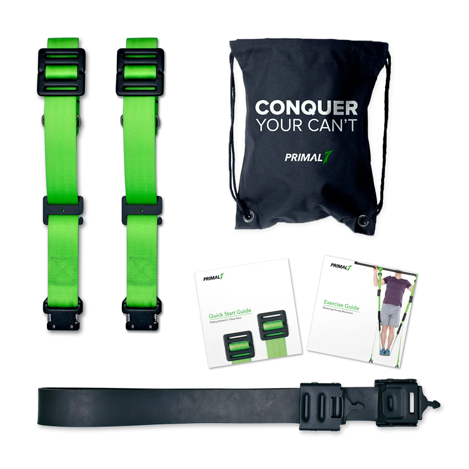 Lightweight Ringless Suspension Trainer, Primal 7 Lite, Sports & Outdoor Fitness Companion