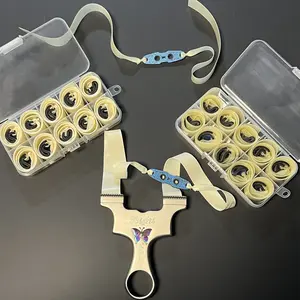 Piaoyu Sports Outdoor Accessories Elastic Bands, Fitness Bands, Natural Latex Material, 0.4mm & 0.5mm Thickness, High Stretch Lightweight Portable