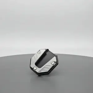 Kickstand Foot Extension Pad: Universal Anti-Skid Enlarged Base for Scooters, Motorcycles, Bikes