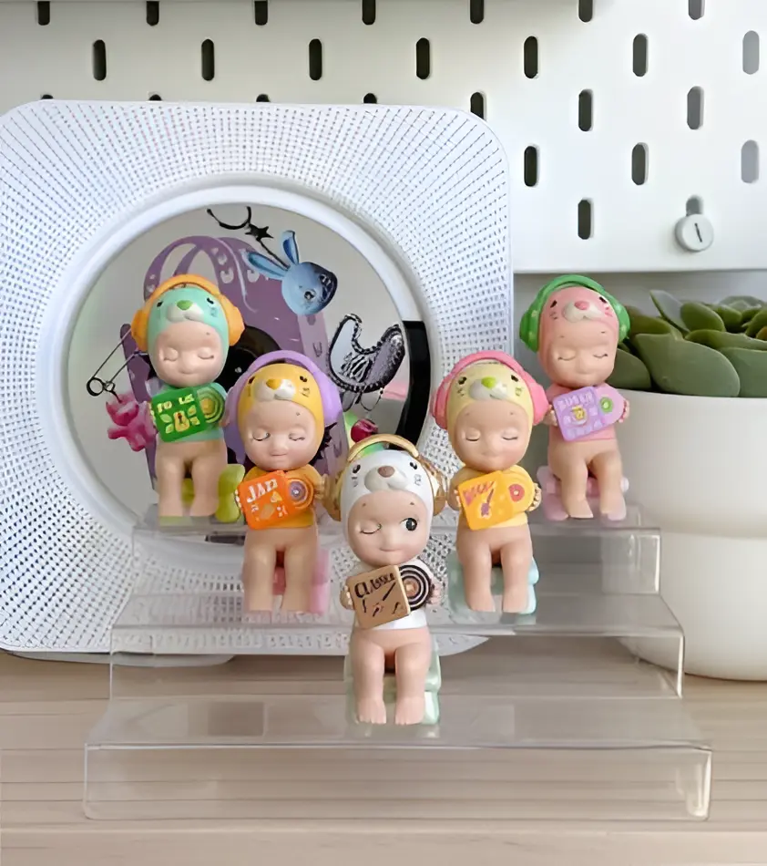 Sonny Angel Love The Music Blind Box | Mystery Mini Figure Collectible | Kawaii Anime Doll | Sealed Surprise Box | Music Lover Gift