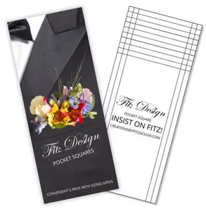 Fitz Design Pocket Squares for Boutonniere Needs - Creative and Innovative