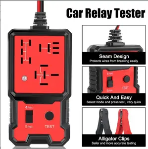 2026 Summer Automotive Relay Tester, 12V/24V Automotive Relay Testing Tool, 2026 Model Car Relay Tester, Fault Code Reader and Scanner, Diagnostic, Testing and Measurement Tools, Great Gift for Men, Father's Day Gift