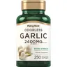 Piping Rock Odorless Garlic Supplement 2400mg | 250 Softgels | High Potency Herbal Extract | Extra Strength Pills | Non-GMO, Gluten Free