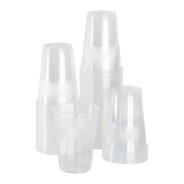 [300-2,500 pcs] Karat 9/32/42/52oz Disposable PP Plastic Cold Cups (75/104.5/115mm)