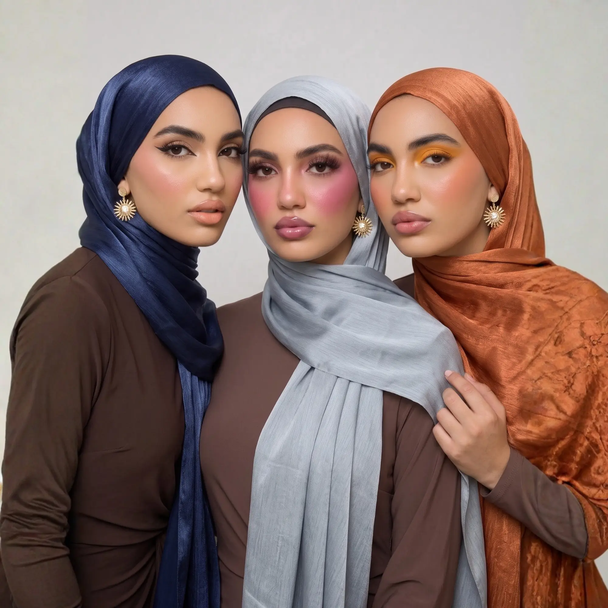 Premium Satin Silk Hijab Scarf & Dupatta for Women | Soft Luxury Satin Wrap