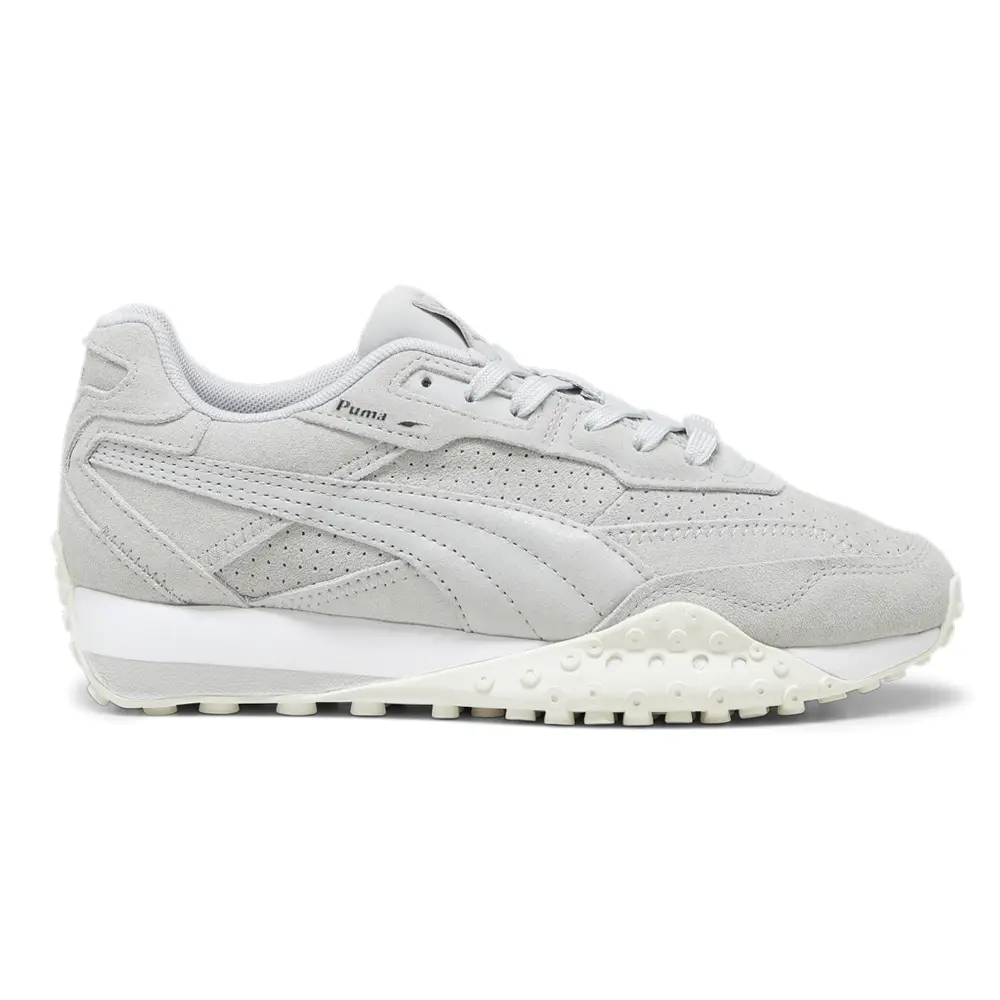 PUMA Womens Blktop Rider Femme Lace Up Sneakers Shoes Casual - Grey