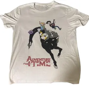 Adventure Time Finn, Jake & Marceline Graphic Tee – Cartoon Adventure Print T-Shirt, Unisex Vintage Streetwear - Vintage Graphic Tee – Menswear & Womenswear – Streetwear Tops – Casual Cotton Crewneck Shortsleeve T-shirt