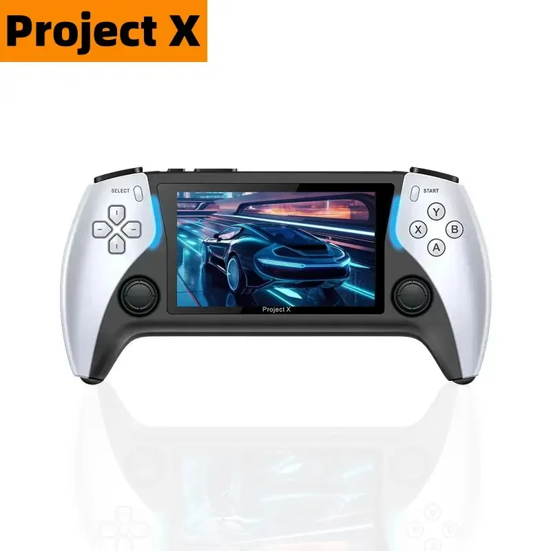 ProjectX Retro Gaming Console with Dual Monitors, Original Gameplay Experience, Dual Action Buttons, Classic Design for Nostalgic Fun - Protection