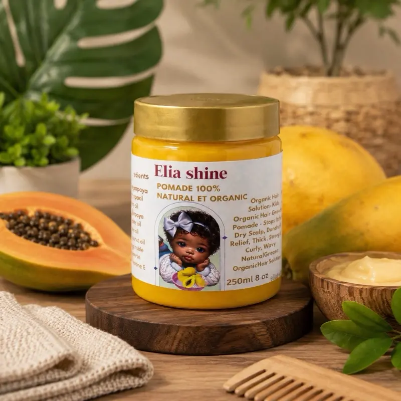Elia Shine Pomade  100% Natural & Organic Hair