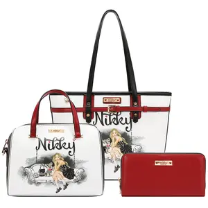 ANGEL FROM ABOVE 3 PIECE SET (SHOPPER, MINI CROSSBODY, WALLET)