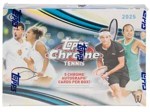 2025 Topps Chrome Tennis Breakers Delight BOX ***MUST BE OPENED LIVE