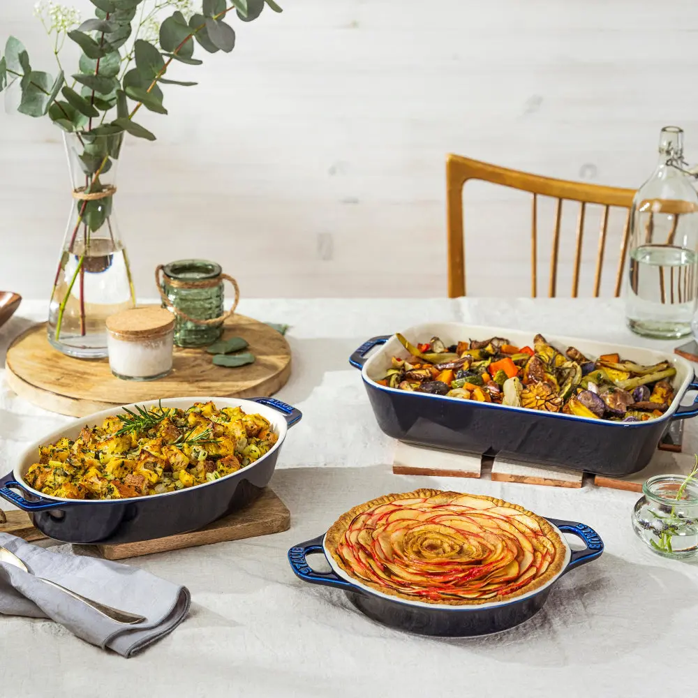 Staub 3-Piece Mixed Baking Dish Set