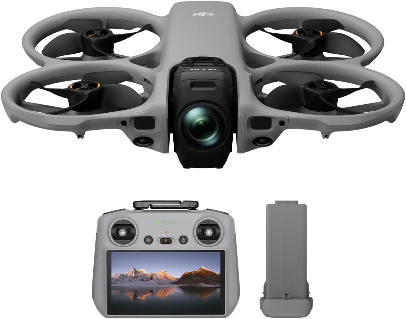 [Pre-Owned Options] DJI Avata 360 (RC 2), 8K 360° Camera Drone | 1-Inch-Equivalent 360° Imaging, 8K/60fps HDR, Omnidirectional Obstacle Sensing, Propeller Guard, Aerial Filming