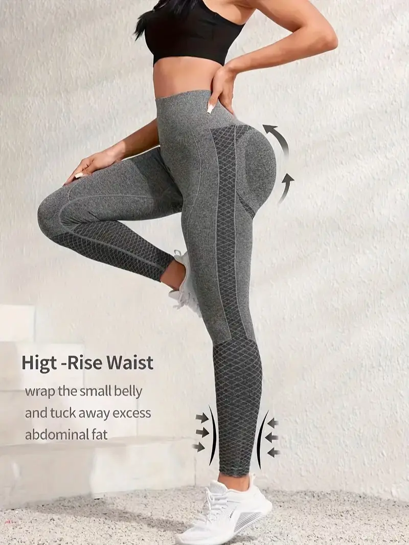Women's Seamless High-Waist Cutout Butt-Shaping Sports Leggings - Butt-Lifting, Tummy Control, Slim Fit, Moisture-Wicking, Quick-Dry Gym Activewear for Yoga, Running, Casual Training, Butt Shaping Women's Sports Leggings