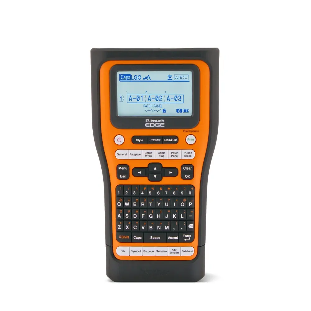 Brother Mobile Solutions PTE560BTVP PT E560BT Handheld Industrial Label Printer with Bluetooth & Dual Auto-Cutter