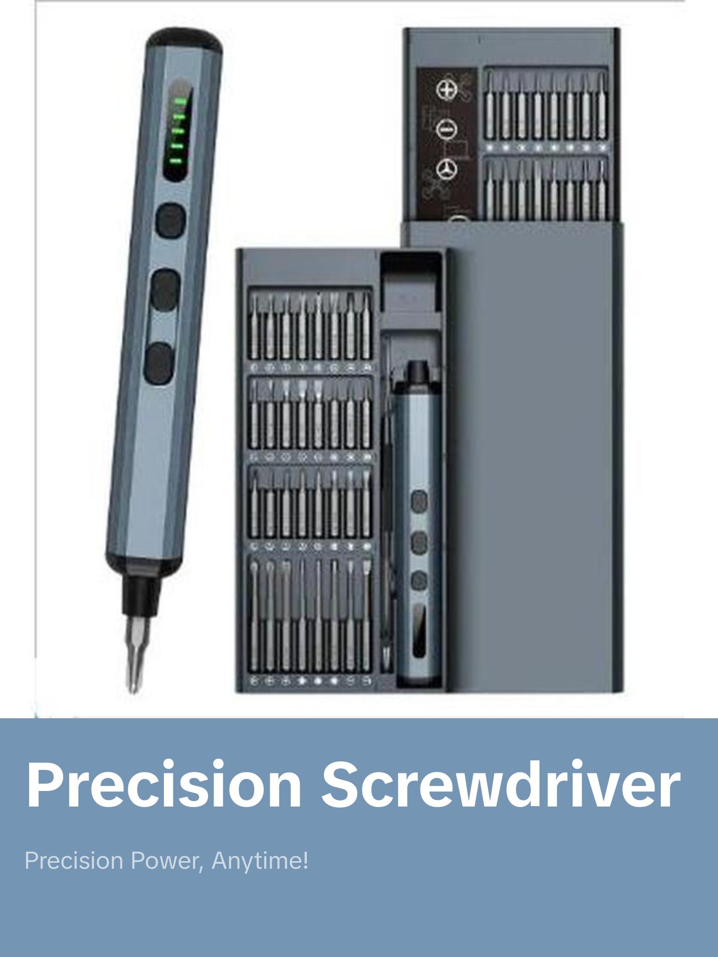 Electric Precision Screwdriver Set