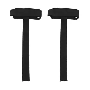 2 Pcs Anti Skid Booster Stripe Wrist Guards Nylon Aluminum Compact Wrapping Bands for Weight Lifting Fitness Straps Lasting