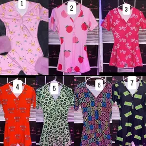 Colorful onesies sleepwear is great for lounging around the house or an quick outing. Our cotton breathable comfy onesies are very stretchy, unique & convenient. Shipping within 2-3 days.