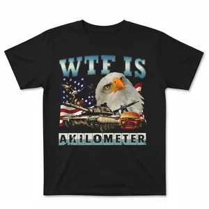 What Is A Kilometer Meme Shirt Funny Meme T-Shirt Weird Shirts 90s Graphic Tee Trendy Humor Unisex Relaxed Top for Adults Womenswear