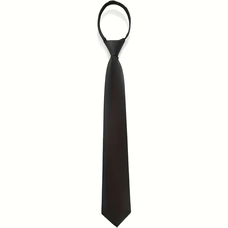 Disposable Tie for Waitstaff, Easy Pull Necktie, Drawstring Tie, Perfect for Suit and Shirt, One-Time Use, Convenient and Practical Accessory