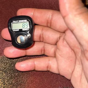 1 zikar Tasbeeh Tasbih Mini Finger Ring Digital Hand Tally Counter