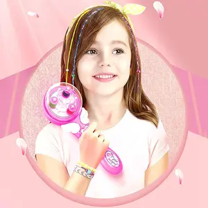Electric Automatic Hair Braider Tool for Kids DIY Styling Fun with Safe Design Girls 6+ Years Old – Creates Unique Braids in Seconds