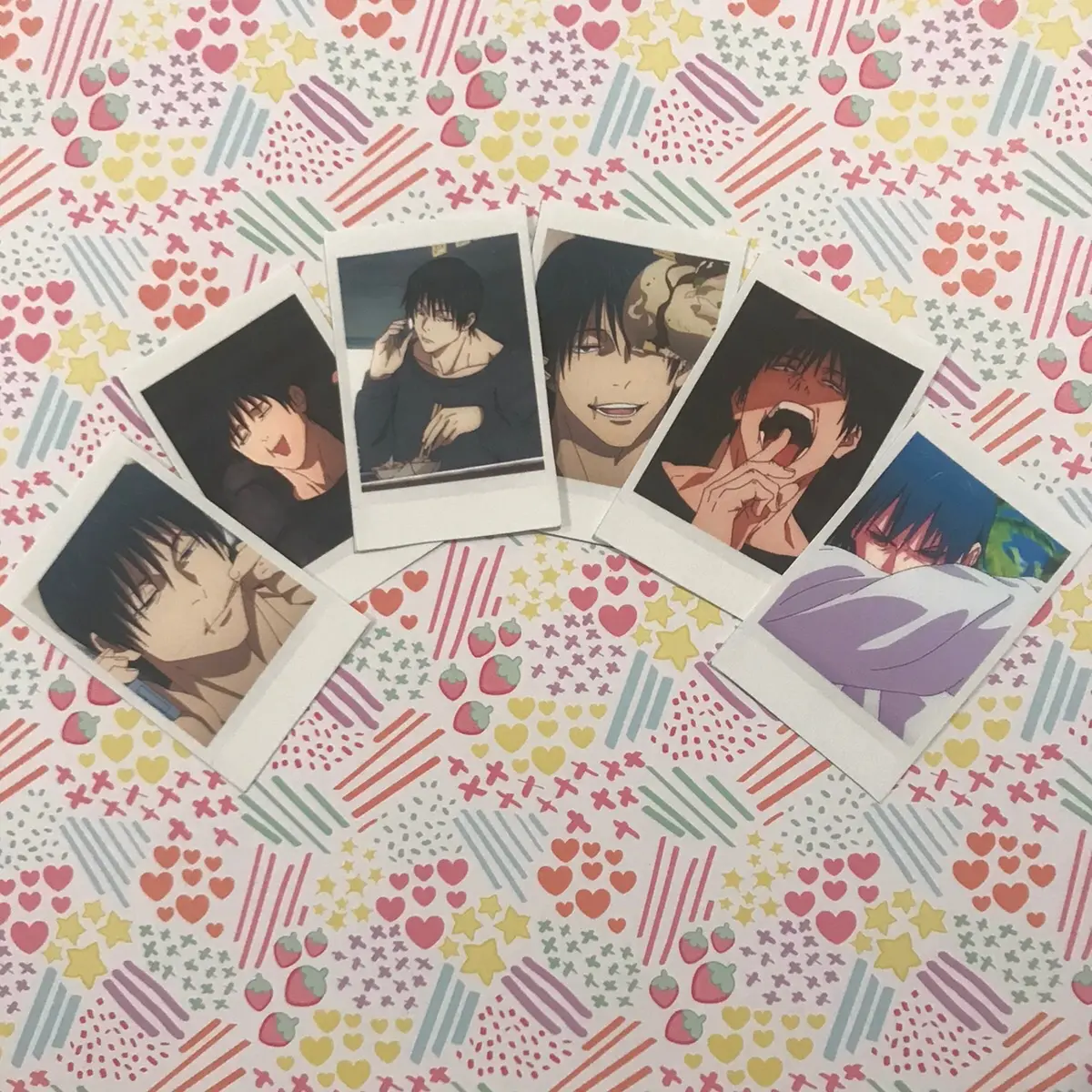 Toji Fushiguro Polaroids Cardstock