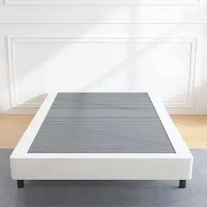 Low Profile Box Spring  Size,3 Inch Heavy Duty Metal Box Spring for  Bed,Mattress Foundation Non-Slip/No Noise/Easy Assembly ()