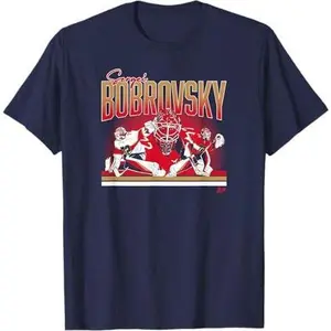 Sergei Bobrovsky - Collage - Florida Hockey T-Shirt