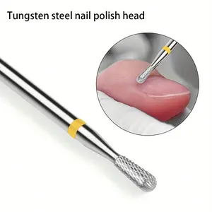 1pc Tungsten Carbide Milling Cutter Burr, Nail Drill Bit, Nail Polishing head Nail File Manicure