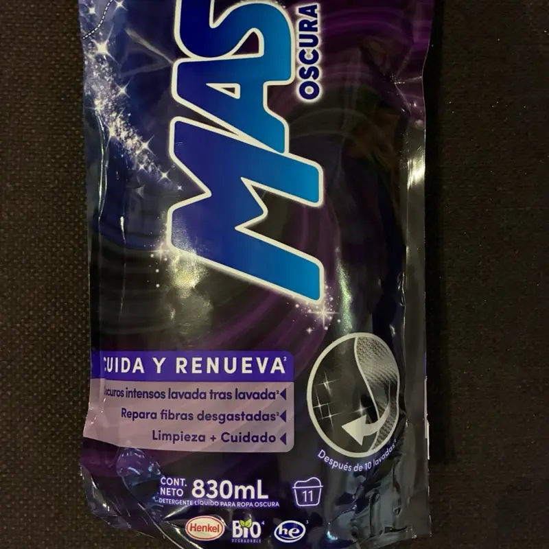 Mas color liquid laundry detergent 830 ml
