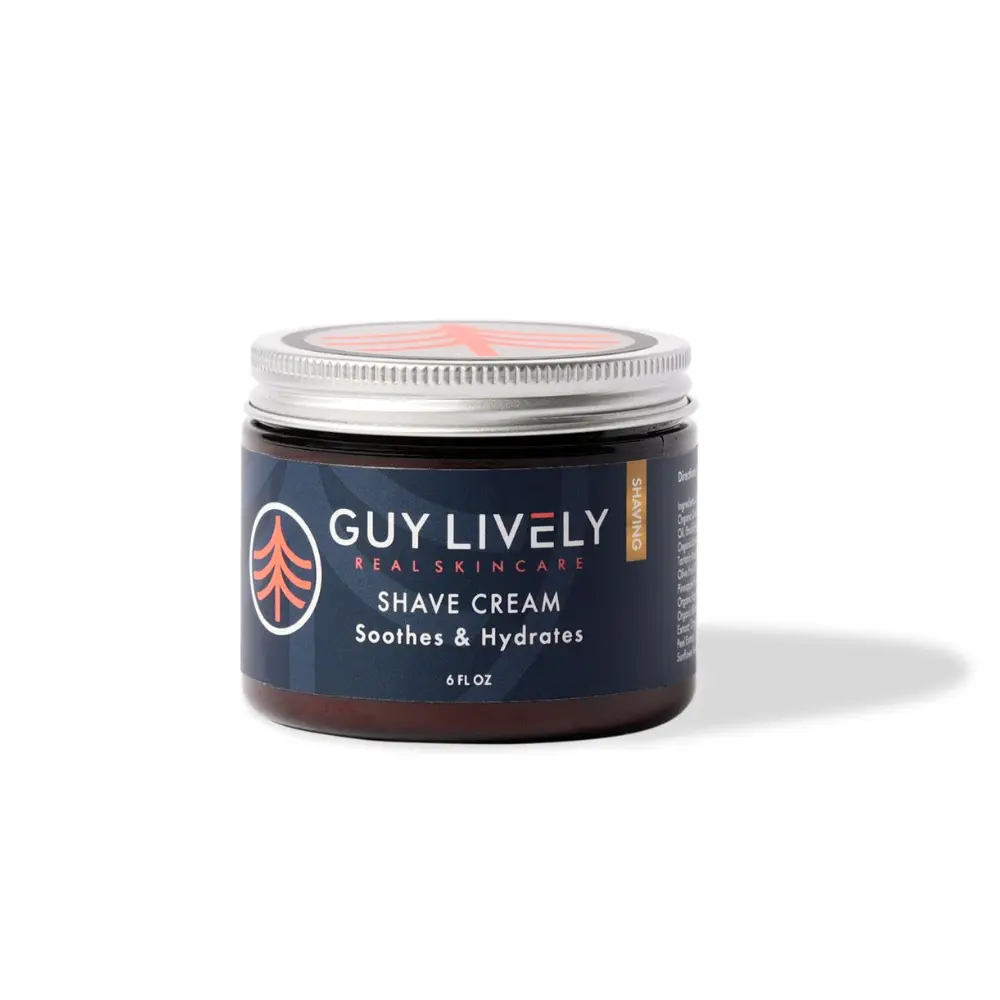 Men's Botanical Shave Cream: Soothes, Hydrates, Smooth Glide for Comfortable Shave