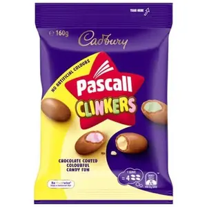 Cadbury Pascall Clinkers Candy  With Ice Pack